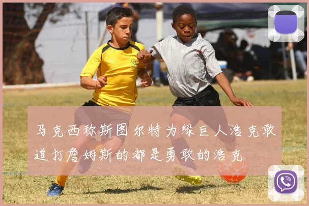 马克西称斯图尔特为绿巨人浩克敢追打詹姆斯的都是勇敢的浩克